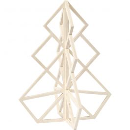 Christmas Tree, H: 40 cm, W: 32 cm, 1 pc [HOB-56174]