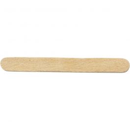 Ice Lolly Sticks, L: 5,5 cm, W: 6 mm, 50 pc/ 1 pack [HOB-563022]