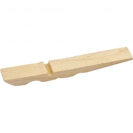 Half Clothes Pegs, size 7x1x0,8 cm, birch, 100pcs
