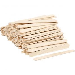 Ice Lolly Sticks, midi, L: 11,5 cm, W: 10 mm, birch, 200pcs