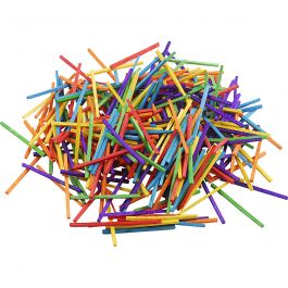 Matchsticks, L: 5 cm, D: 2 mm, asstd colours, birch, 500g