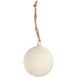 Christmas Ornament, D: 5,5 cm, 1 pc [HOB-565117]
