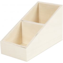Display box, W: 10 cm, H: 12 (4) cm, plywood, 1pc, depth 19,5 cm [HOB-56813]