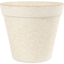 Flower pot, H: 13,5 cm, D: 15,2 cm, 1 pc [HOB-56862]