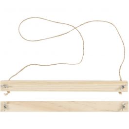 Poster Hanger, H: 2 cm, depth 2,2 cm, W: 25 cm, 1 set [HOB-56920]