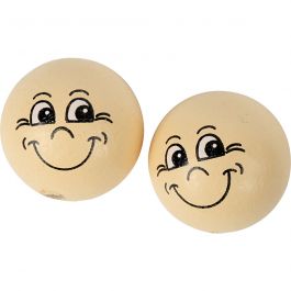 Heads, light beige, D: 22 mm, 10 pc/ 1 pack [HOB-57098]