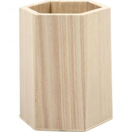 Pencil Holder, H: 10,5 cm, D: 8 cm, 1 pc [HOB-57450]
