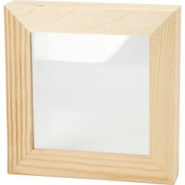 3D Frame , depth 2,5 cm, size 12,3x12,3 cm, 1 pc [HOB-575610]