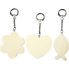 Keyhanger, size 6-7 cm, thickness 3 mm, 12 pc/ 1 pack [HOB-57684]