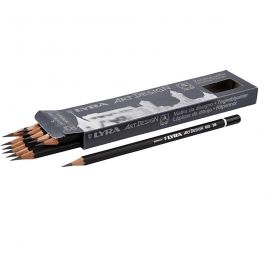 Art Design Drawing Pencils, D: 6,9 mm, hardness 3B, lead 1,8 mm, 12 pc/ 1 pack [HOB-57806]
