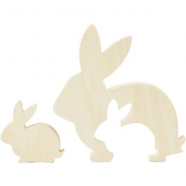 2in1 Figure, H: 5+10,5 cm, depth 1,2 cm, W: 5+10 cm, 1 set [HOB-57900]