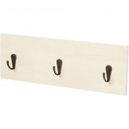 Coat Rack, H: 10 cm, depth 1,2 cm, L: 30 cm, 1 pc [HOB-57953]