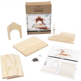 Bird table, H: 12,5 cm, depth 14,5 cm, W: 11,5 cm, 1 pc/ 1 pack [HOB-57968]