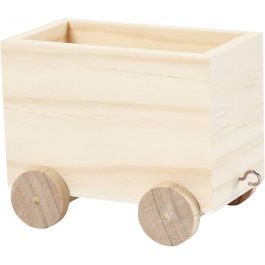 Train carriage, H: 8 cm, L: 9,5 cm, W: 6,5 cm, 1 pc [HOB-57978]