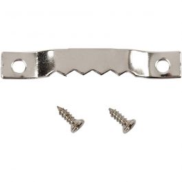 Bracket, silver, size 5x40 mm, 10 pc/ 1 pack [HOB-58006]