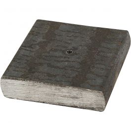 Metal Stand, size 4x4x1 cm, hole size 2 mm, 1 pc [HOB-58030]