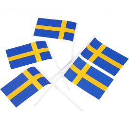 Cake Flags, size 30x50 mm, 100 pc/ 1 pack [HOB-59123]