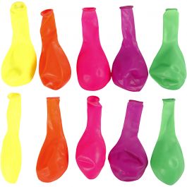 Balloons, round, D: 23 cm, 10 pc/ 1 pack [HOB-59175]