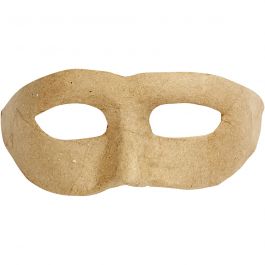 Zorro Mask, H: 8 cm, W: 21 cm, 1 pc [HOB-592540]
