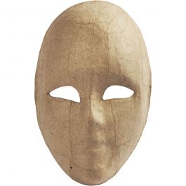 Full Face Mask, H: 23 cm, W: 16 cm, 1 pc [HOB-592560]