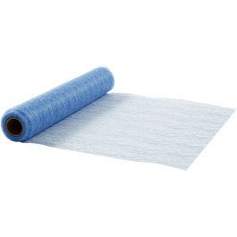 Table Runner, light blue, W: 30 cm, 10 m/ 1 roll [HOB-593004]