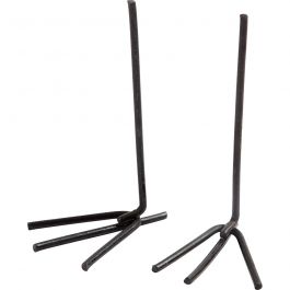 Chicken Feet, black, H: 5 cm, W: 2 cm, 20 pc/ 1 pack [HOB-59363]
