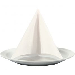 Table Napkins, white, size 33x33 cm, 20 pc/ 1 pack [HOB-599001]