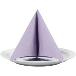 Table Napkins, purple, size 33x33 cm, 20 pc/ 1 pack [HOB-599005]