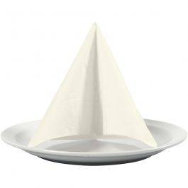 Table Napkins, off-white, size 33x33 cm, 20 pc/ 1 pack [HOB-599021]