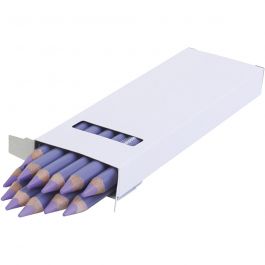 edu Jumbo Coloured Pencils, thickness 10 mm, lead 6,25 mm, light lilac, 12 pc/ 1 pack [HOB-408045]