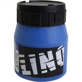 Lino Printing Ink, blue, 250 ml/ 1 tub [HOB-647154]