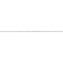 Chain, W: 2 mm, silver-plated, 20m