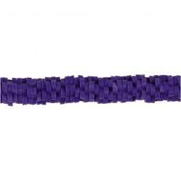 Clay Beads, purple, D: 5-6 mm, hole size 2 mm, 145 pc/ 1 strand [HOB-61009]