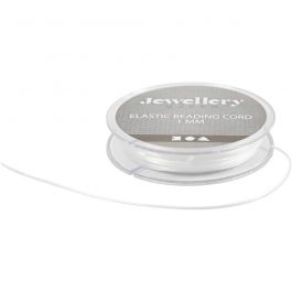 Elastic Beading Cord, thickness 1 mm, 10 m/ 1 roll [HOB-615340]
