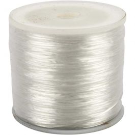 Elastic Beading Cord, thickness 1 mm, 100 m/ 1 roll [HOB-61534]