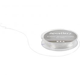 Elastic Beading Cord, thickness 0,5 mm, round, 10m [HOB-615400]