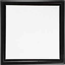 Canvas with Wooden Frame, size 20x20 cm, 280 g, black, white, 1 pc [HOB-6684840]