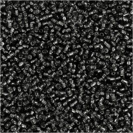 Rocaille Seed Beads, dia. 1,7 mm, size 15/0, hole size 0,5-0,8 mm, grey green, 25 g/ 1 pack [HOB-686740]