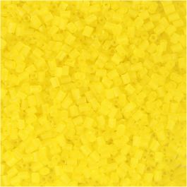 transparent yellow, 2-cut, D: 1,7 mm, size 15/0 , hole size 0,5 mm, 25 g/ 1 pack [HOB-687780]
