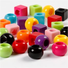 Multi Mix, assorted colours, size 11 mm, hole size 7 mm, 1700 ml/ 1 pack, 1000 g [HOB-699603]
