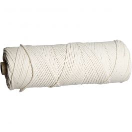 Candle Wick for beeswax, no. 3, thickness 2-3 mm, 80 m/ 1 roll, 100 g [HOB-73382]