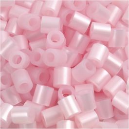 Fuse Beads, size 5x5 mm, hole size 2,5 mm, rose mother-of-pearl (26), Medium, 6000pcs