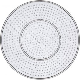 Peg Board, D: 15 cm, transparent, Large round, 10pcs
