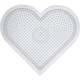 Peg Board, transparent, H: 15 cm, 1 pc [HOB-753030]