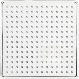 Peg Board, transparent, size 7x7 cm, 1 pc [HOB-753040]