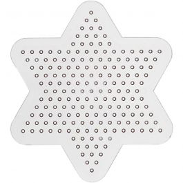 Peg Board, transparent, D: 10 cm, 1 pc [HOB-753060]