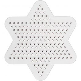 Peg Board, D: 10 cm, Small star, 10pcs