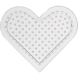 Peg Board, H: 8 cm, Small heart, 10pcs