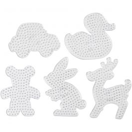 Peg Board, size 16x19,5-19x24 cm, transparent, JUMBO, 5pcs