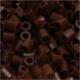 PhotoPearls, size 5x5 mm, hole size 2,5 mm, brown (3), 1100pcs
